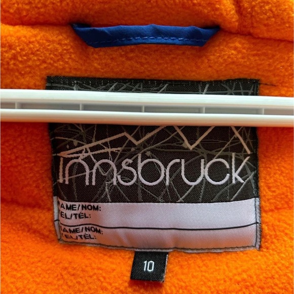 Innsbruck Size 10 Blue Winter Coat - Picture 3 of 4
